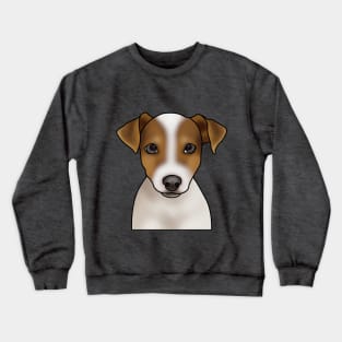 Jack Russell Terrier Dog Portrait Crewneck Sweatshirt